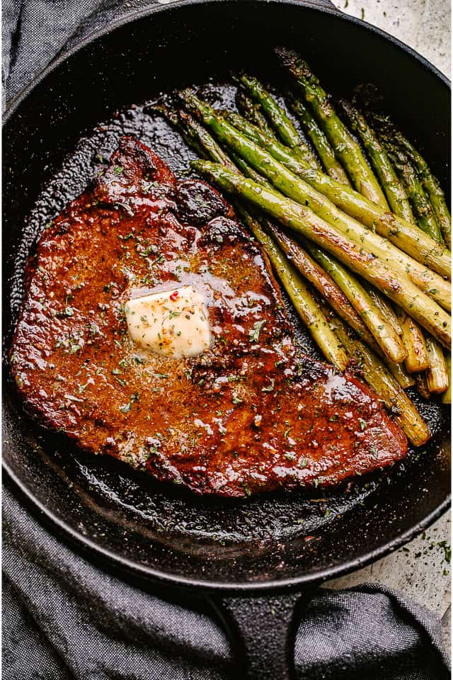 Oven Grilled Steak
