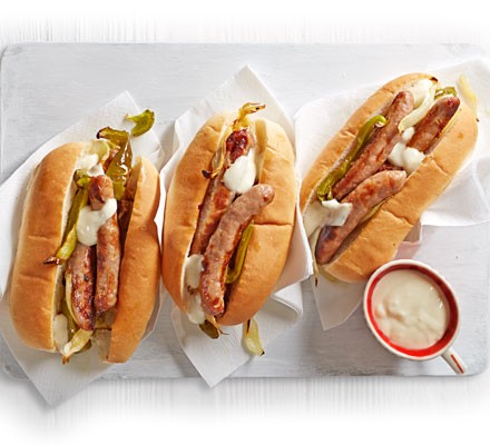 Philly-Style Cheese Dogs