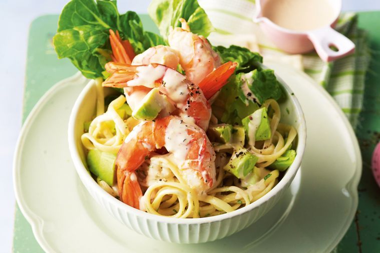 Prawn Vocktail Pasta Salad