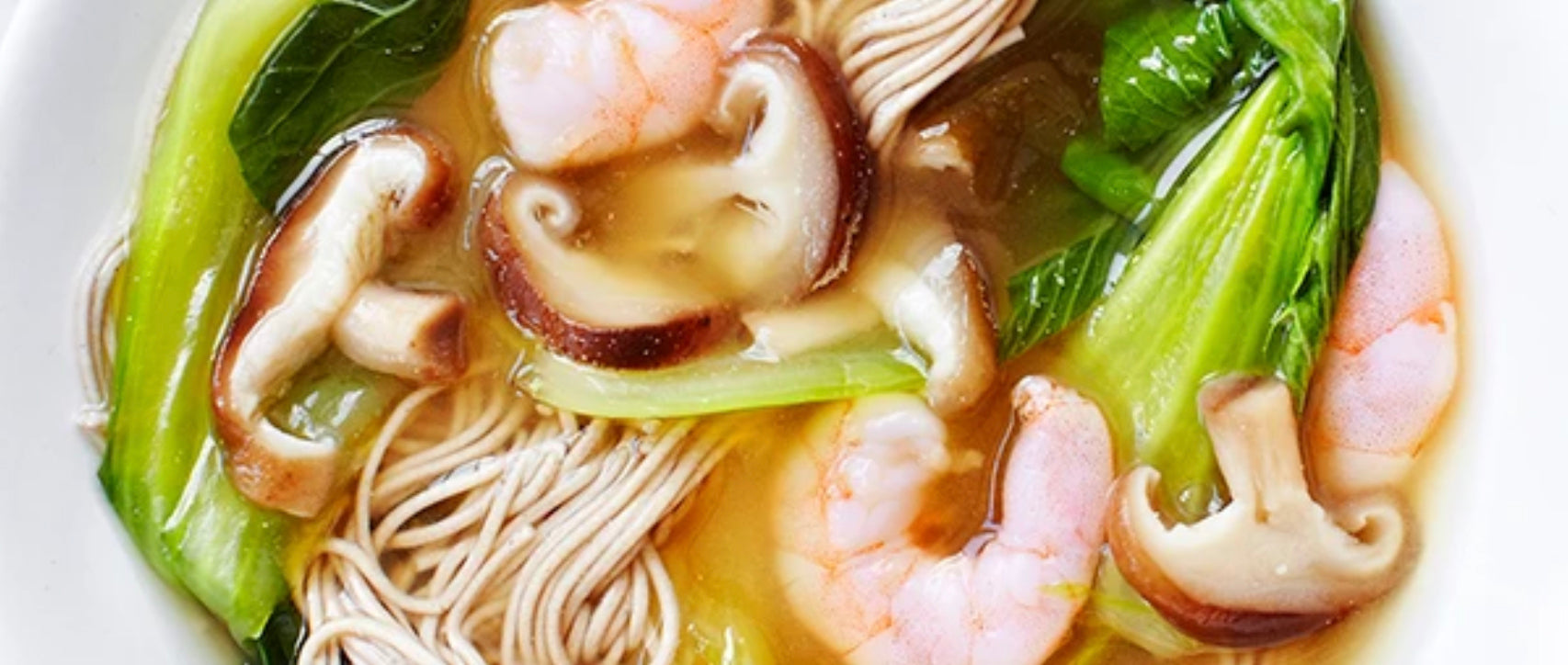 Prawn and Mushroom Miso Soup