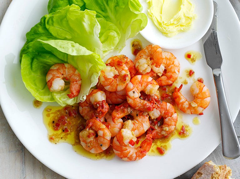 Quick Peri Peri Prawns