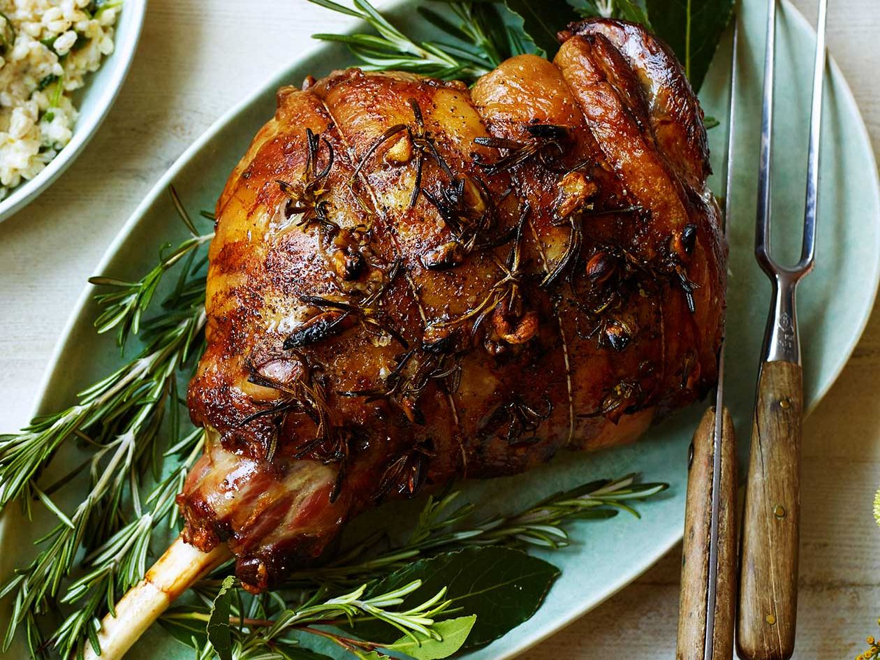 Roast Leg of Lamb With Rosemary