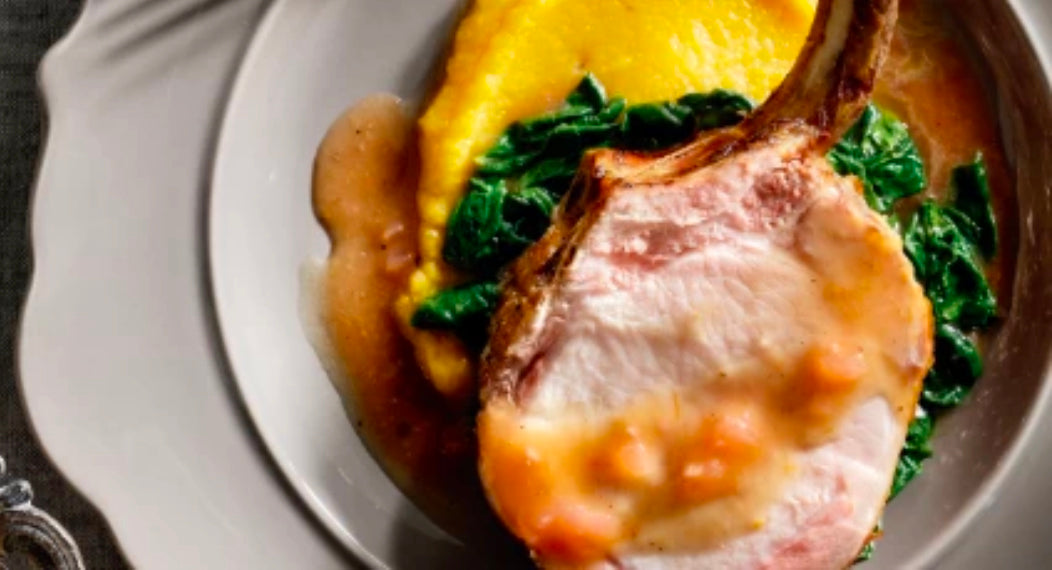 Roasted Pork Loin with Orange Sauce