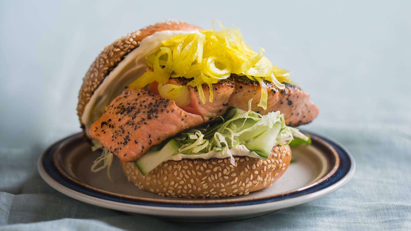 Salmon Burgers