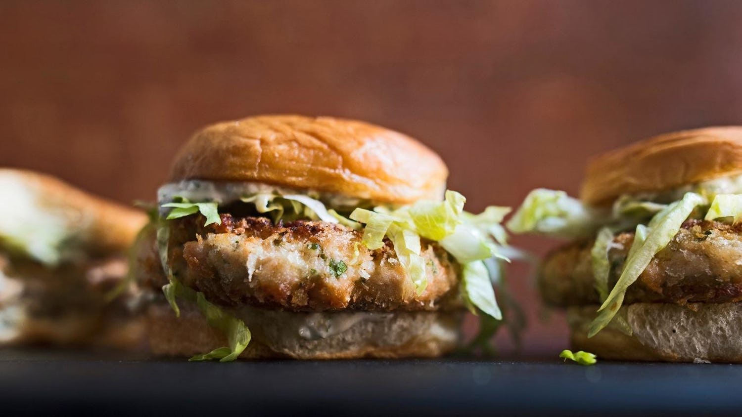 Salmon Burgers with Sweet Pickle Relish