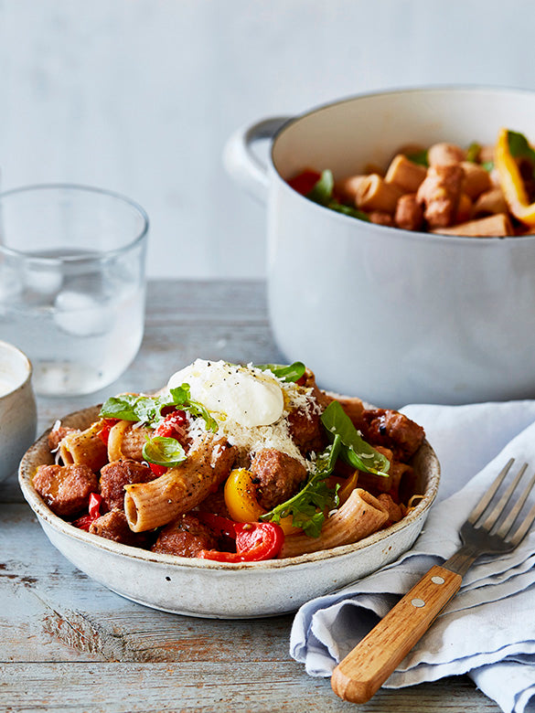 Sausage and Capsicum Pasta