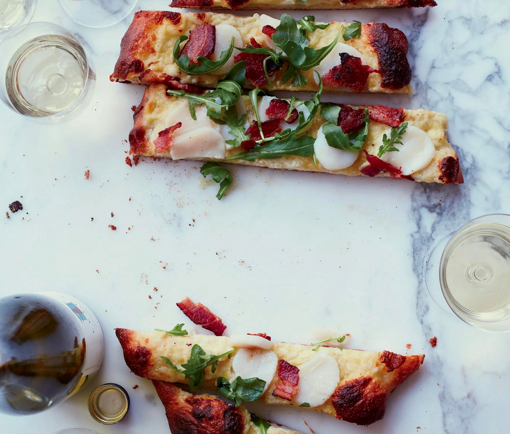 Scallop-and-Bacon Pizza