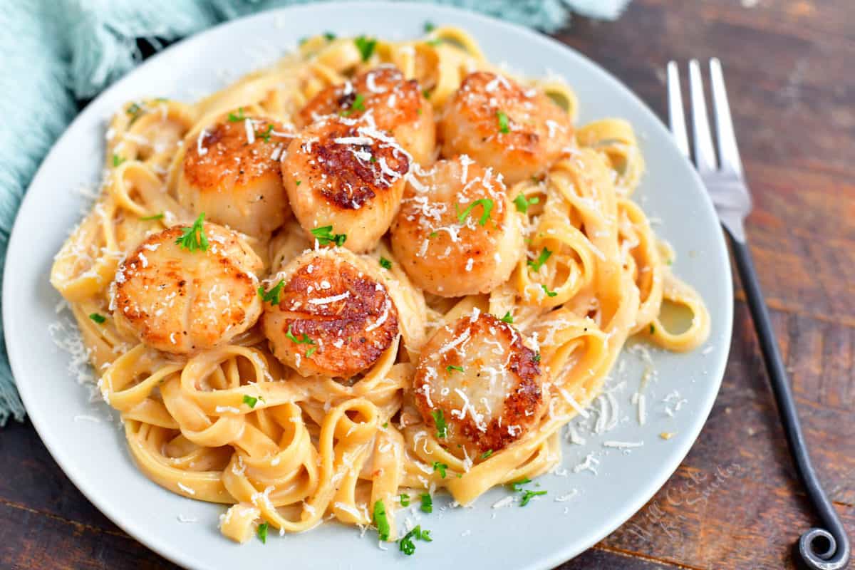 Scallop Recipe with Cream Sauce