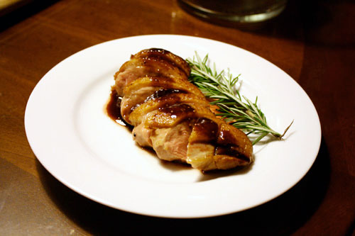 Dinner Tonight: Seared Duck Breast with Red Wine and Figs Recipe