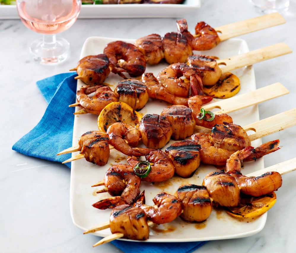 Shrimp and Scallops with Lemony Soy