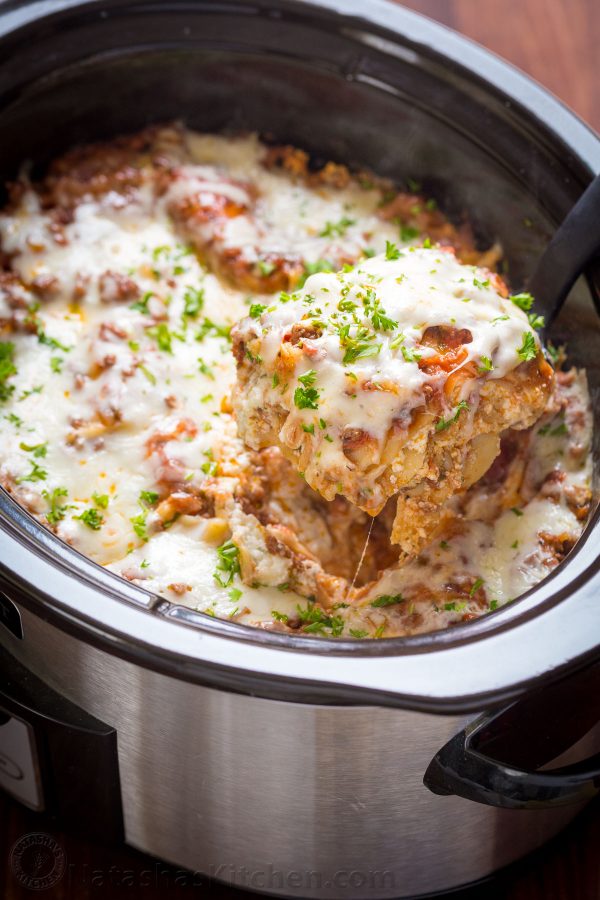 Slow Cooker Lasagna