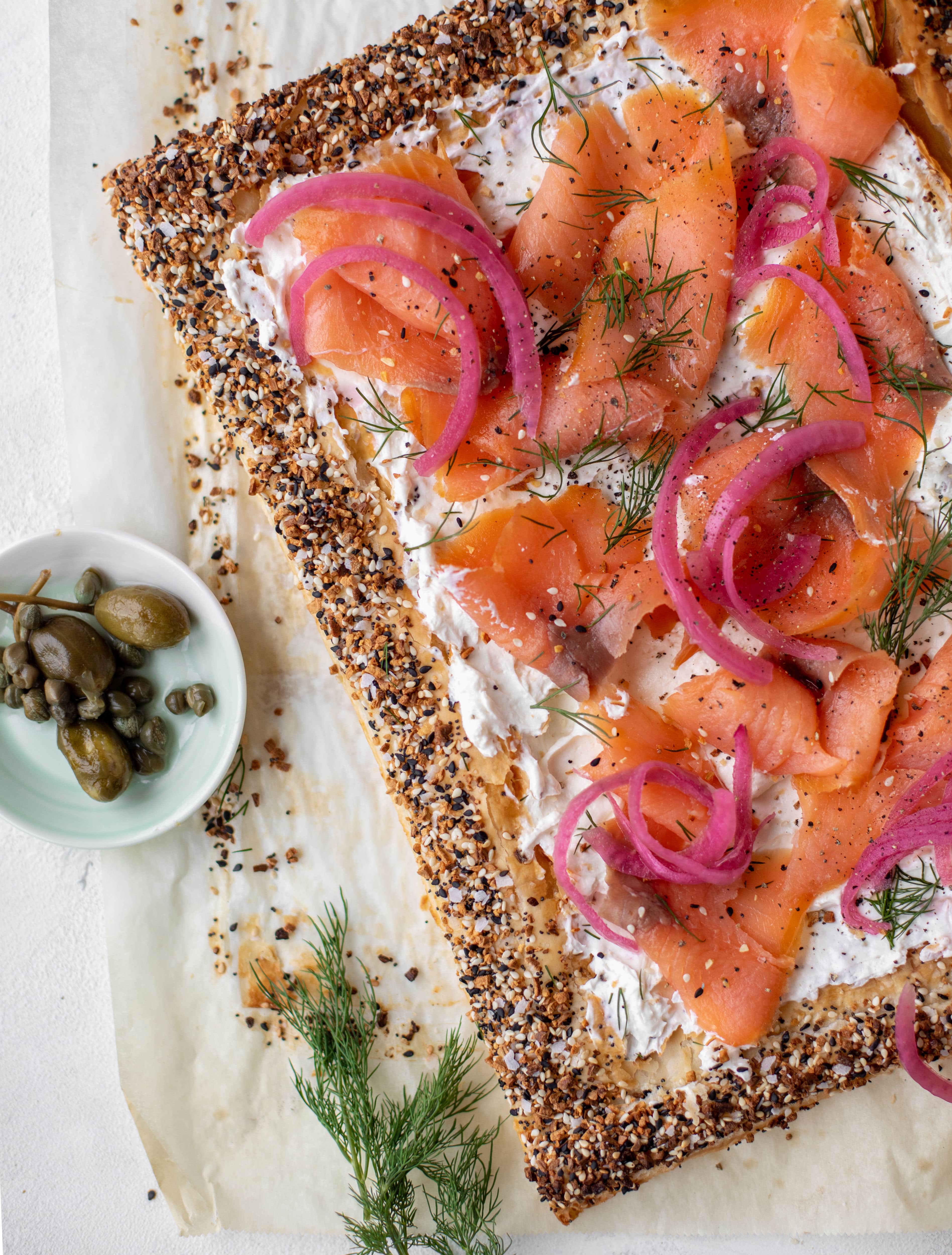 Smoked Salmon Tart