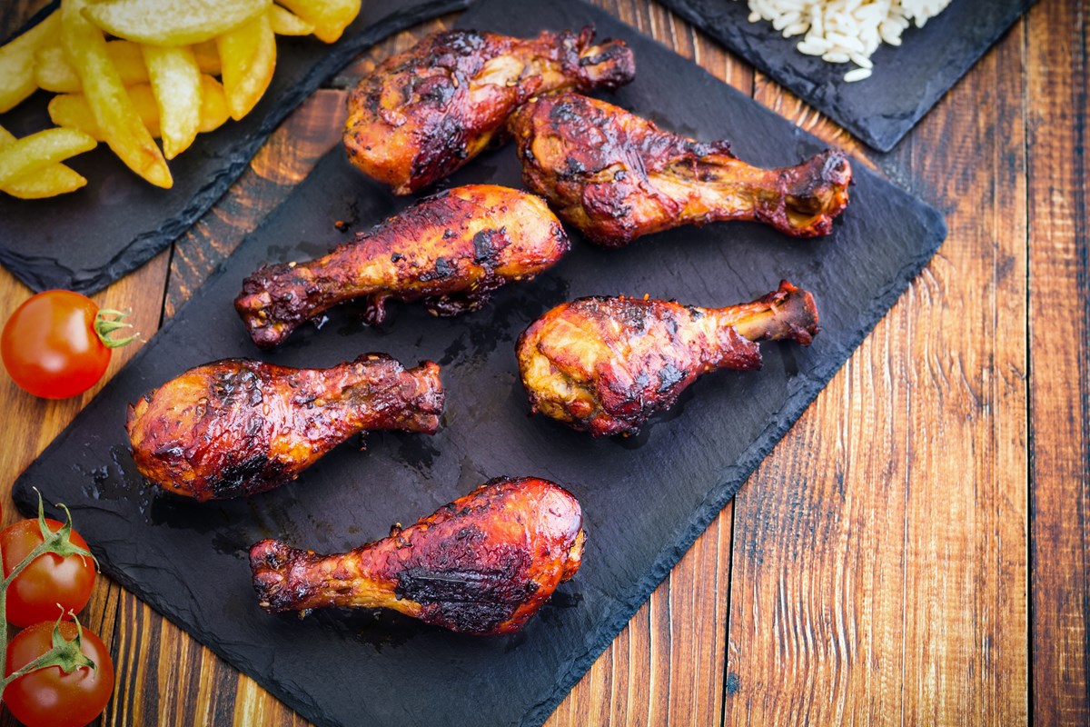 Southern Barbecue Chicken Drumsticks