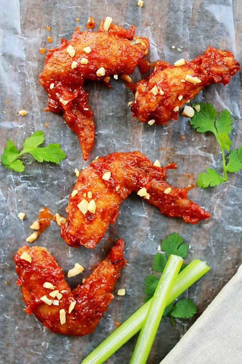 Spicy Thai Chicken Wings