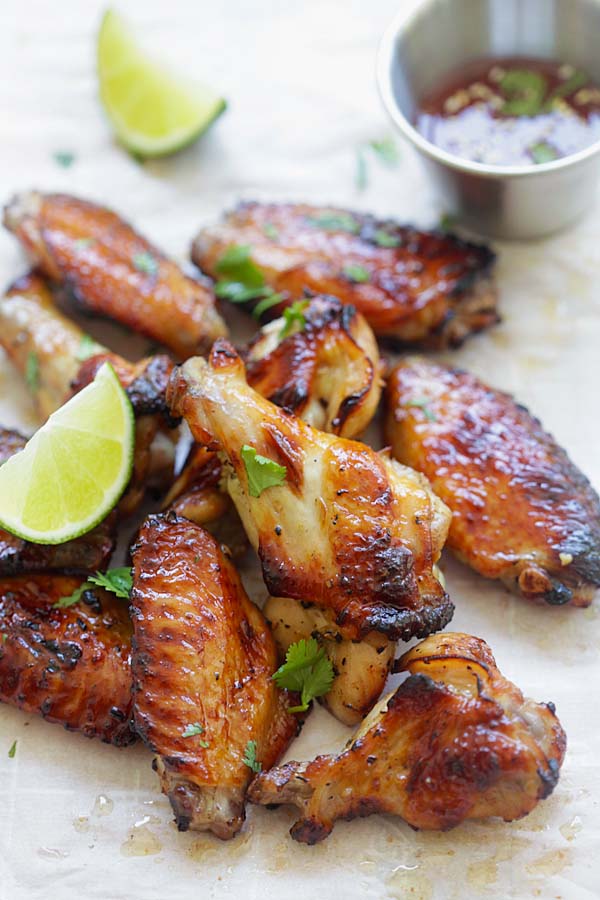 Sweet Thai Chicken Wings