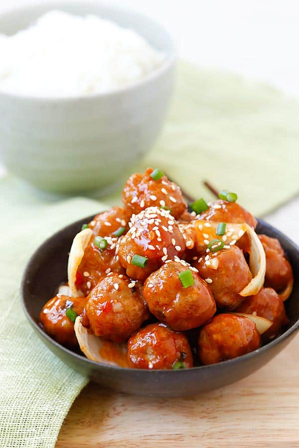 Sweet and Sour Meatballs Recipe