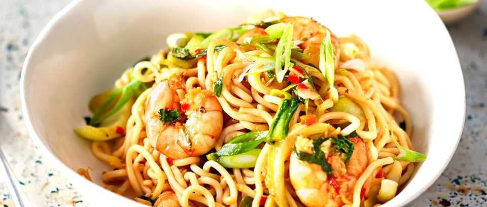 Szechuan Prawn Noodles