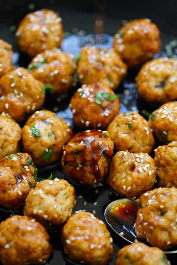 Teriyaki Chicken Meatballs