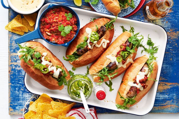 Tex-Mex Sausage Subs