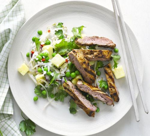 Thai Red Duck with Sticky Pineapple Rice