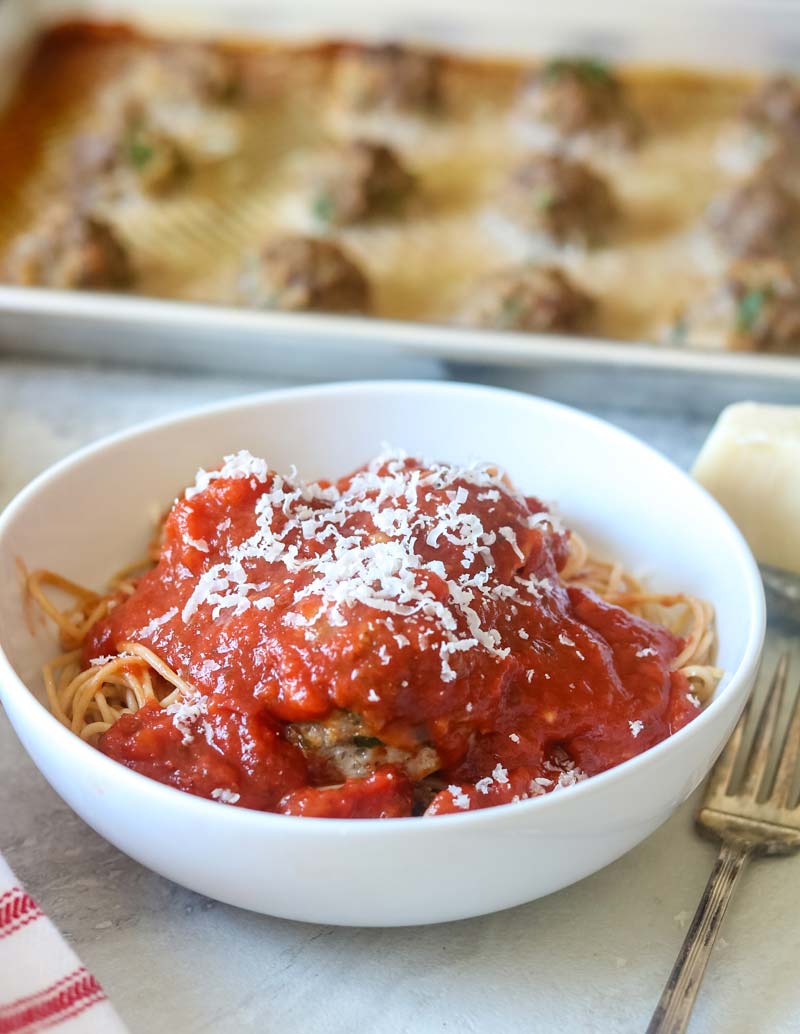 The World’s Best Oven Baked Meatballs