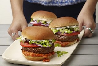 Tikka Masala Burger with Aussie Beef