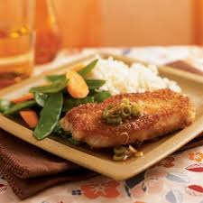 Wasabi and Panko-Crusted Pork with Gingered Soy Sauce