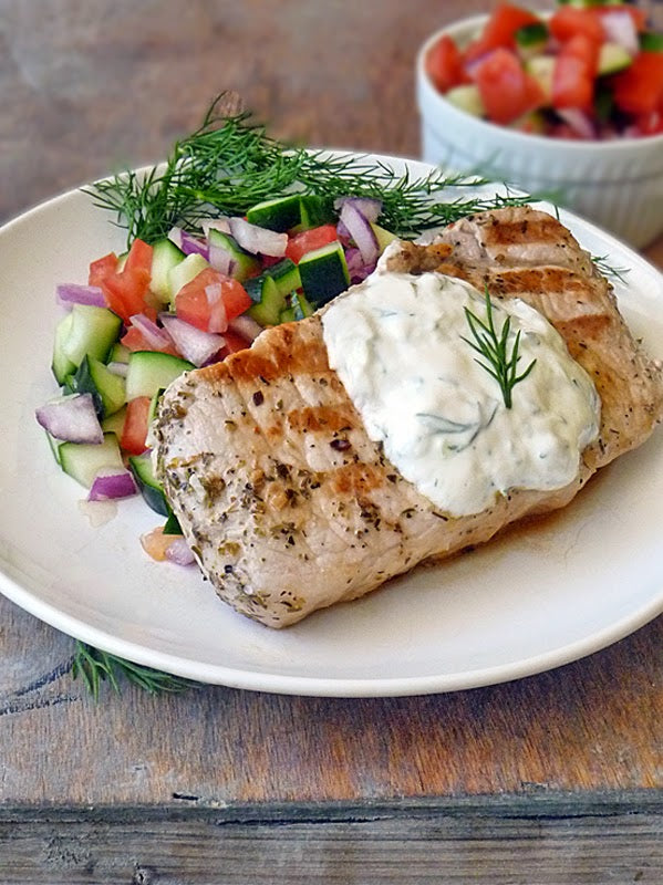 Greek Style Pork Chops