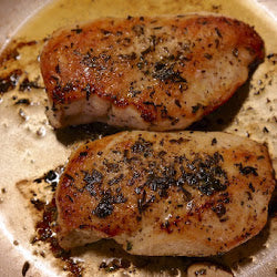 Pan Roasted Chicken Breasts