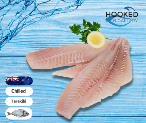 CHILLED - NZ Tarakihi 180g to 220g Two Fillets