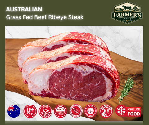 CHILLED: Premium Rib Eye (Scotch Fillet) approx.  3.3 - 3.7kg