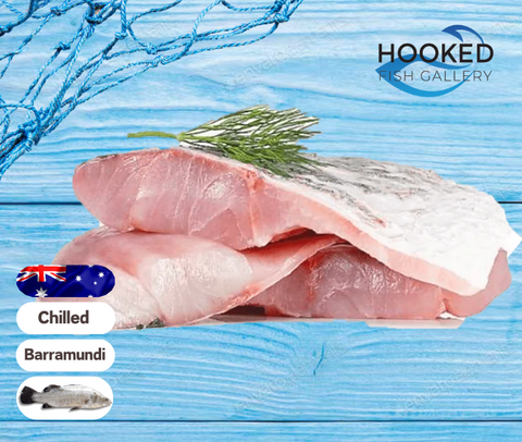 Fresh Barramundi Fillets, 5 x 180-220gm