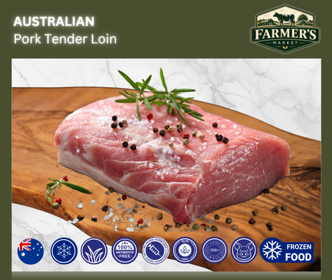 FROZEN - Pork Tenderloin, 500-600gm