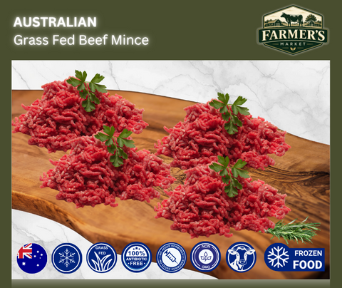 FROZEN - PRS Lean Wagyu Beef Mince, 2 x 500gm pack