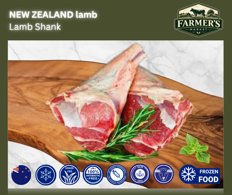 FROZEN - Lamb Shanks, 2 x 350g - 550g each