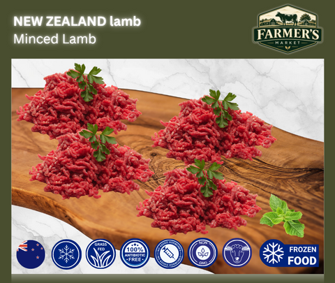 FROZEN: Lamb Mince, 2 x 500gm