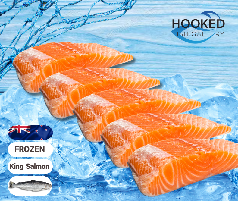 FROZEN - New Zealand King Salmon 5 x 150-190gm
