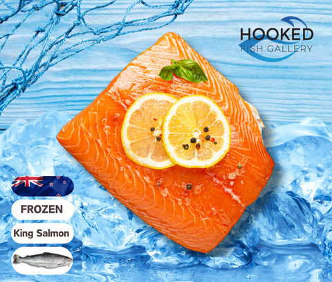 FROZEN - New Zealand  King Salmon Single Fillet 150-190gm