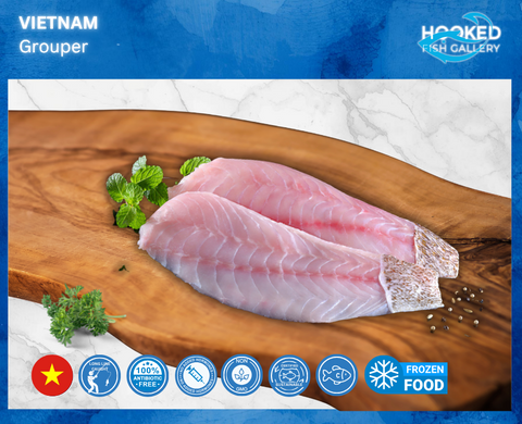 FROZEN Grouper - Two Fillets