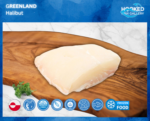 FROZEN Halibut - Pack of 3 fillets