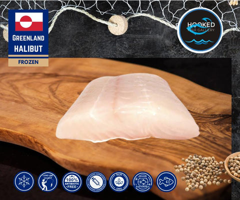 FROZEN Halibut - Pack of 3 fillets