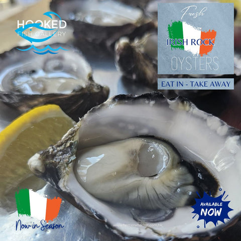 LIVE Irish Rock Oysters (unshucked)