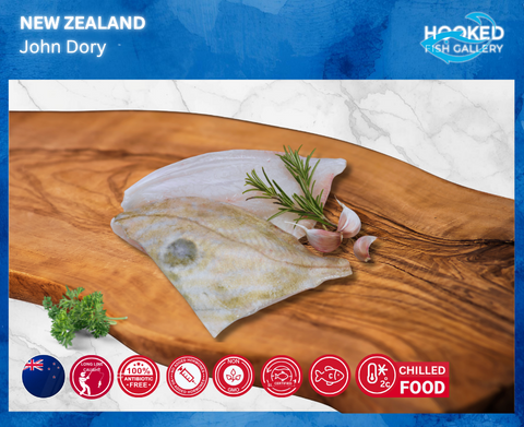 CHILLED - NZ John Dory  180g to 220g x 2 fillet (arriving 17/9)