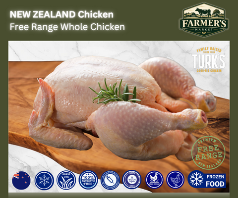 FROZEN- NZ Whole Chicken