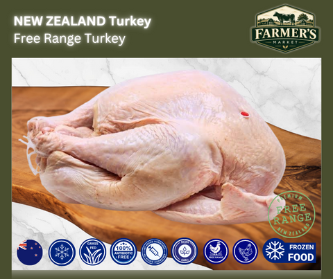 Australian - Whole Free Range Turkey 4kg