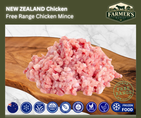 FROZEN - NZ Free Range Chicken Mince 400gm