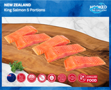 CHILLED - New Zealand Fresh Salmon Fillets, 5 x 150-190gm each