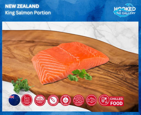 CHILLED - New Zealand King Salmon Single Fillet Approx 500g