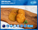FROZEN: NZ Crumbed 4 x Fish Cakes