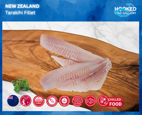 CHILLED - NZ Tarakihi 2 x 180g - 220g each fillet (arriving 17/9)